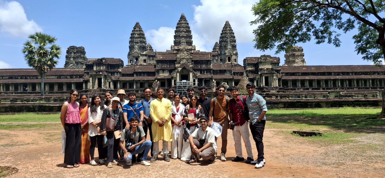 Deval Vidya heritage study program at Angkor Wat